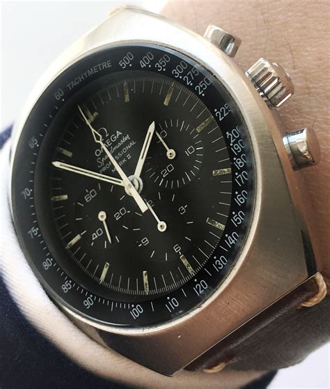 omega speedmaster mark 2 watch.